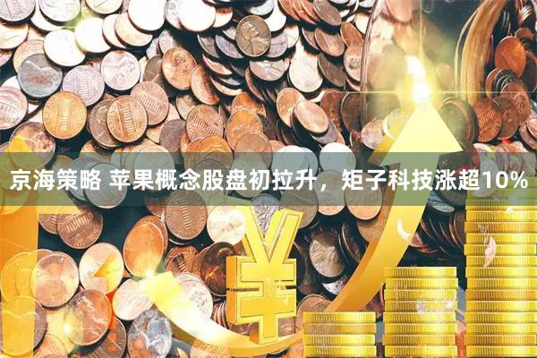 京海策略 苹果概念股盘初拉升，矩子科技涨超10%