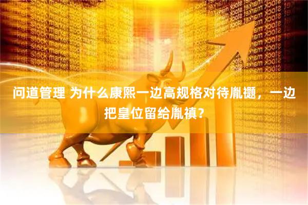 问道管理 为什么康熙一边高规格对待胤禵，一边把皇位留给胤禛？